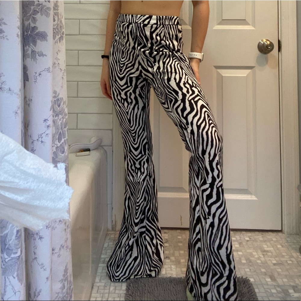 Funky zebra pants
